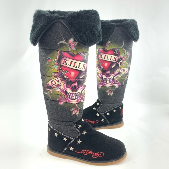 christian audigier boots